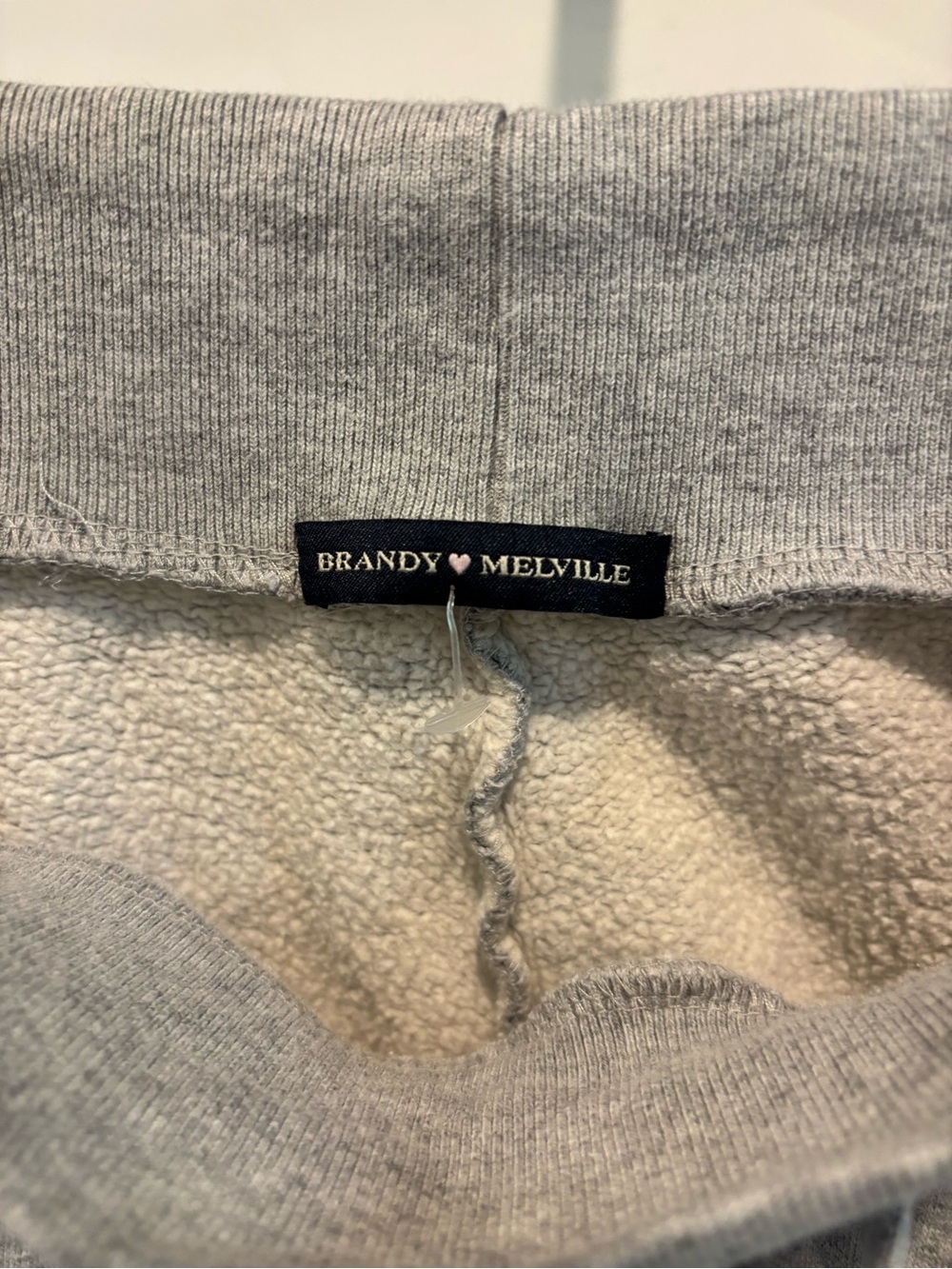Brandy Melville Gray drawstring sweatpants